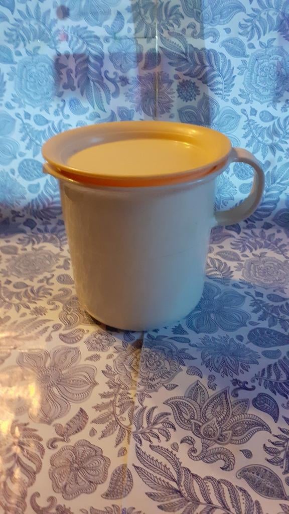 Pot au lait tupperware avec couvercle, Huis en Inrichting, Keuken | Tupperware, Zo goed als nieuw, Ophalen of Verzenden