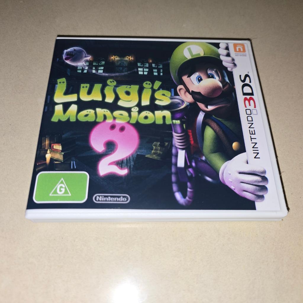 Luigi's Mansion 2 3DS Game Case, Games en Spelcomputers, Games | Nintendo 2DS en 3DS, Zo goed als nieuw, Verzenden