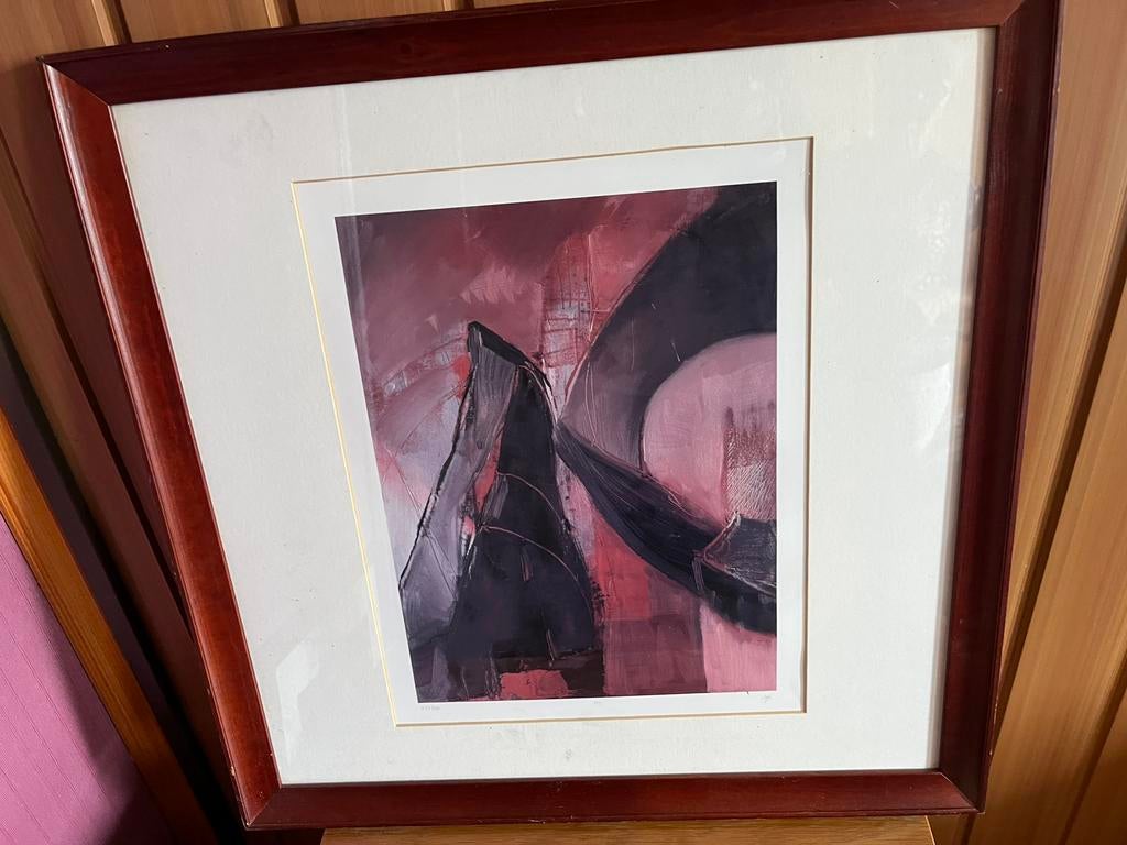 Litho van kunstenares An Verlinden, Antiek en Kunst, Ophalen