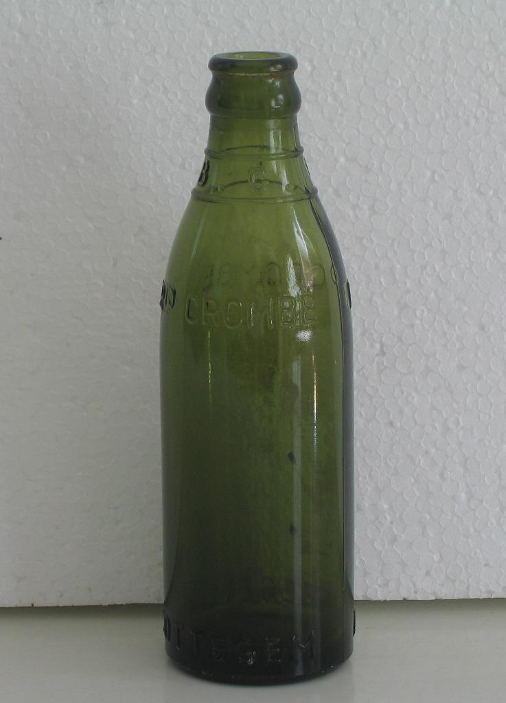BIERFLES  BRIJ  CROMBE - ZOTTEGEM ( 16 ), Verzamelen, Ophalen, Gebruikt, Flesje(s), Overige merken