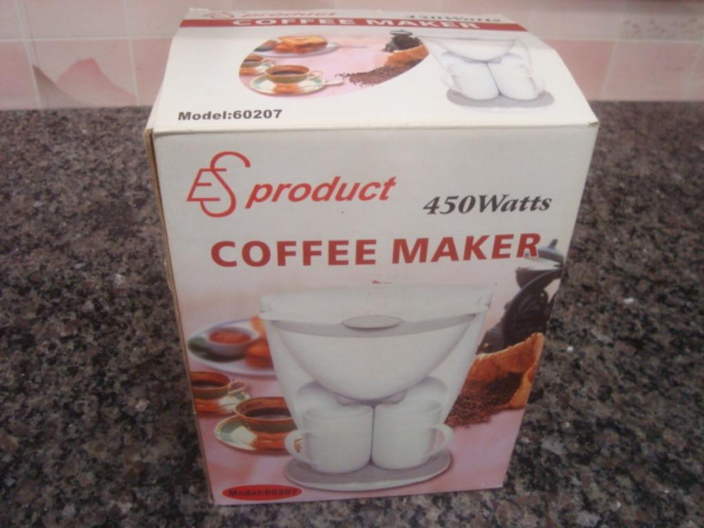 🎁 Mini cafetière électrique neuve sans les tasses, Electroménager, 1 tasse, Cafetière, Envoi, Café moulu