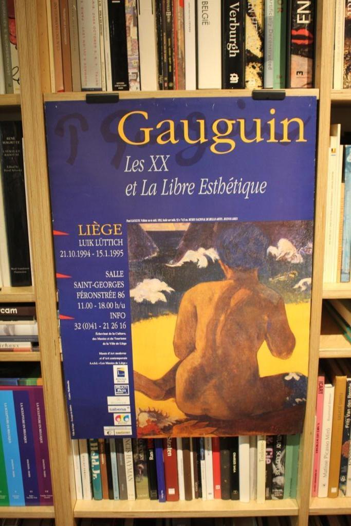 Gauguin*Les XX et La Libre Esthétique - 1995 affiche, Enlèvement ou Envoi