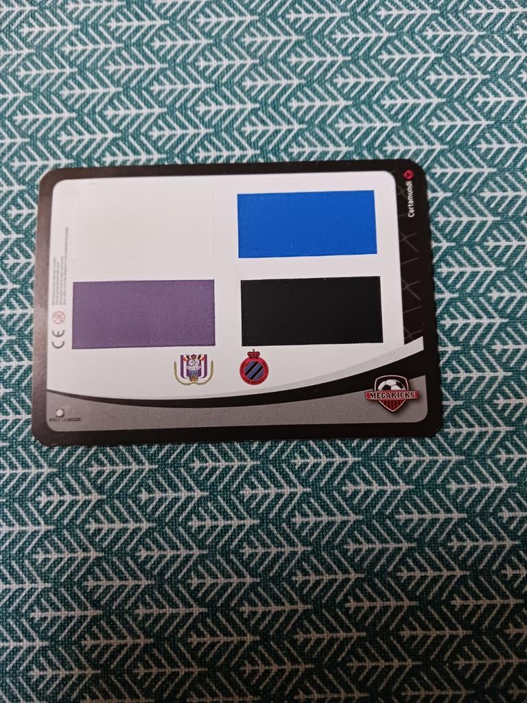 Cartamundi voetbalkleuren Club Brugge - Anderlecht, Enlèvement ou Envoi, Comme neuf