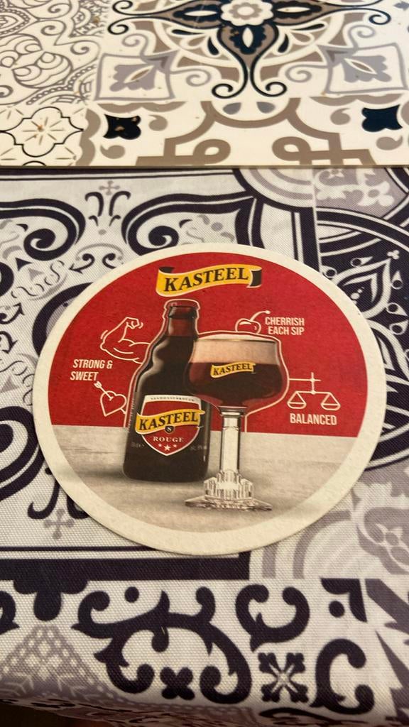 Bierviltje kasteel, Ophalen of Verzenden, Nieuw