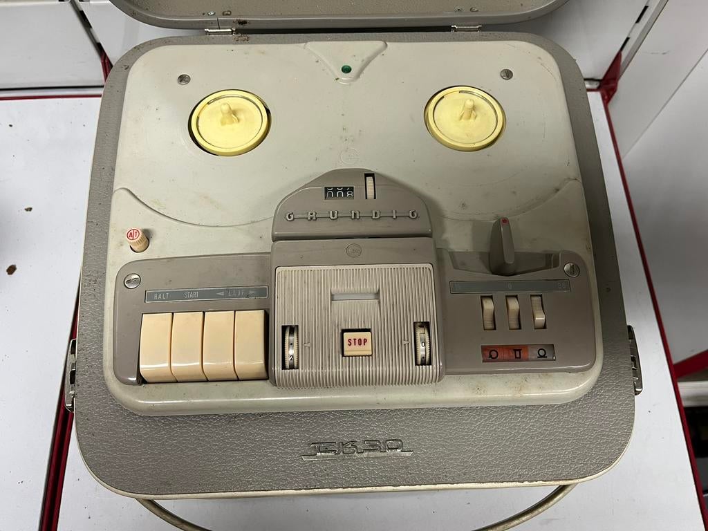 GRUNDIG TK30 vintage bandrecorder (jaren 50), Audio, Tv en Foto, Bandrecorder, Ophalen, Bandrecorder