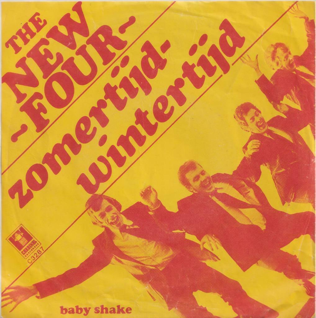 The New Four – Zomertijd en Wintertijd / Baby shake – Single, Enlèvement ou Envoi, Utilisé, En néerlandais