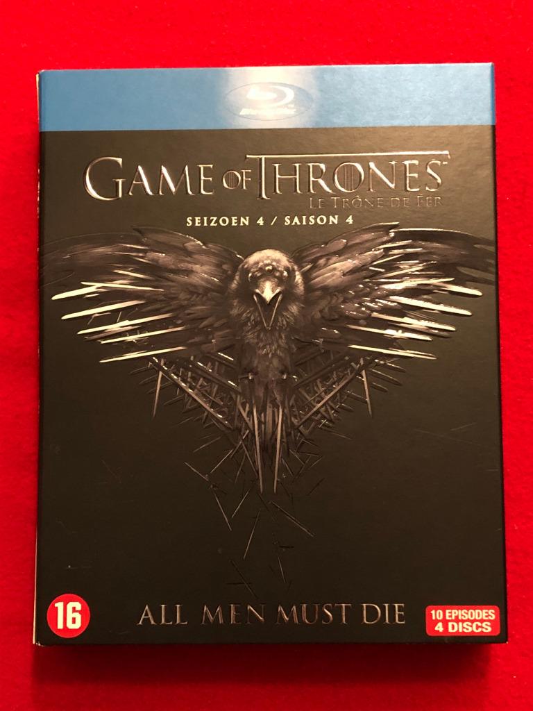 Game of Thrones: seizoen 4 (Blu-ray box), Enlèvement, Utilisé, Coffret