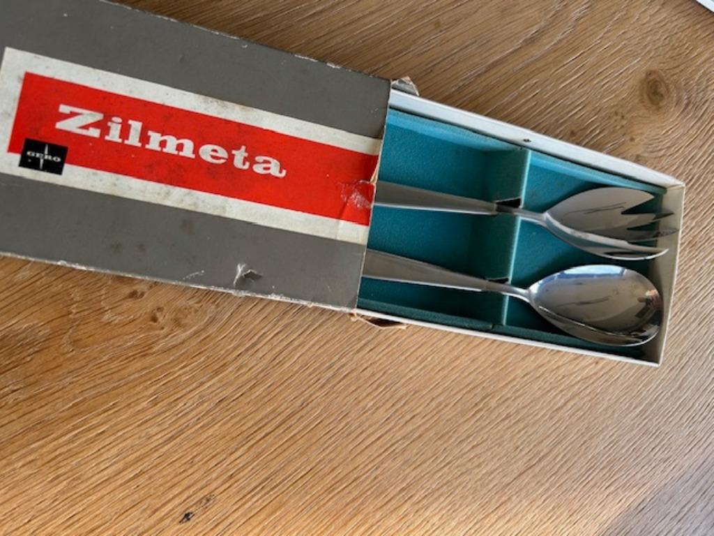 couverts à salade Gero Zelmita, ancien et vintage, Enlèvement ou Envoi