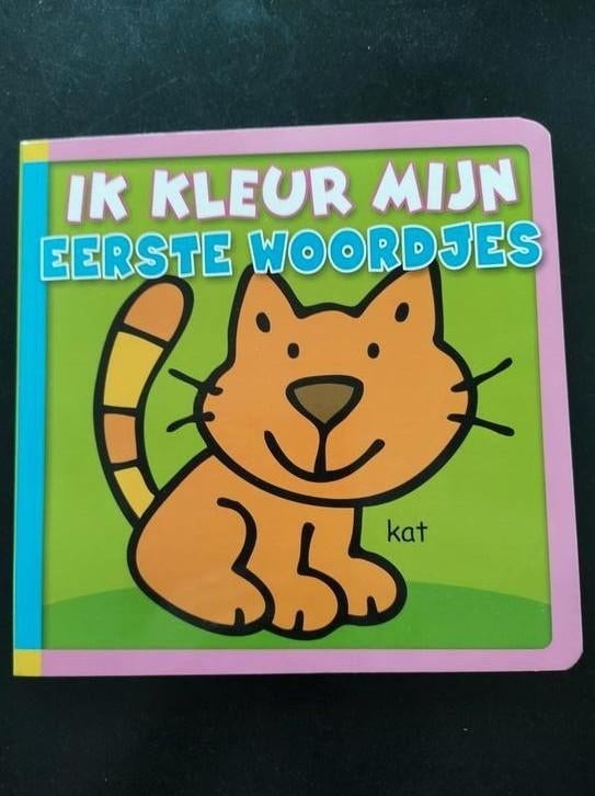 Ik kleur mijn eerste woordjes, nieuw, Ophalen of Verzenden, Nieuw, Knutselen