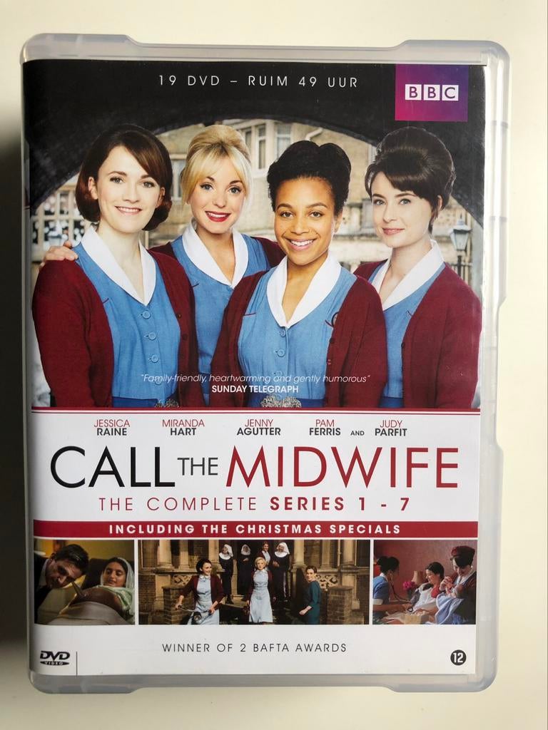 Call the midwife seizoen 1 tot 7 DVD BOX, Cd's en Dvd's, Ophalen of Verzenden, Zo goed als nieuw