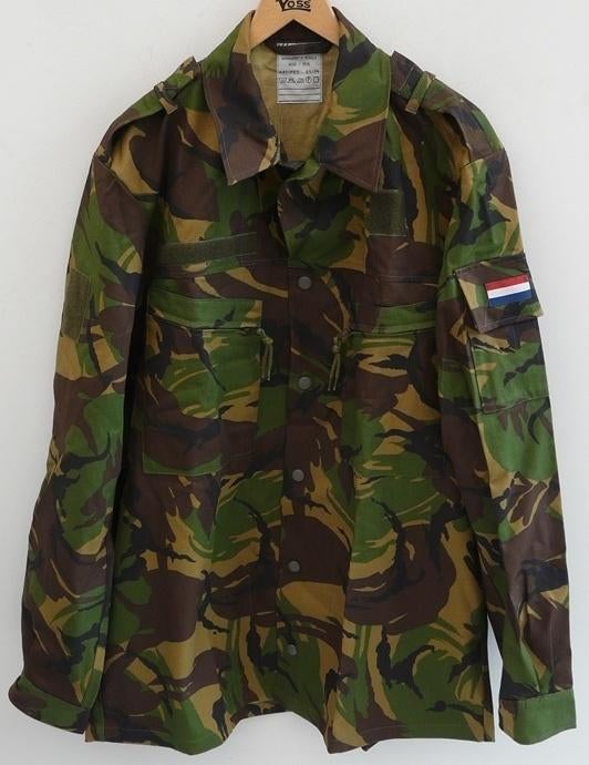 Jas, GVT, M93, Woodland Camo, maat: 8000/0510, KL, 1992.(4), Ophalen of Verzenden, Landmacht, Kleding of Schoenen