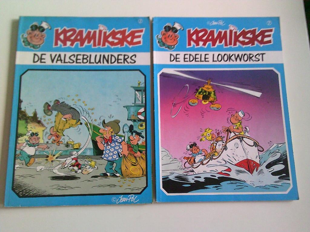 Kramikske nr 1 en 7 in eerste druk ., Ophalen of Verzenden