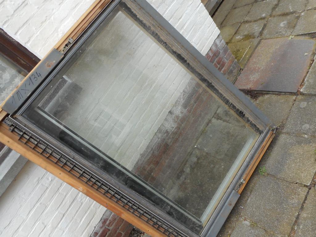 velux dakraam + gewone pvc  raam, Ophalen, Gebruikt, Dakraam