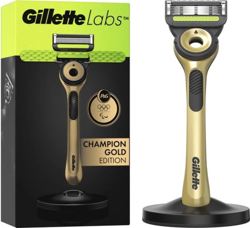 Gilette Labs Champion Gold Edition, Handtassen en Accessoires, Uiterlijk | Gezichtsverzorging, Nieuw, Ophalen of Verzenden