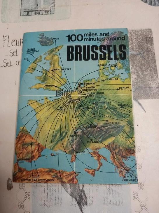 Boek „100 mijl en 100 minuten rond Brussel”, Ophalen of Verzenden, Zo goed als nieuw