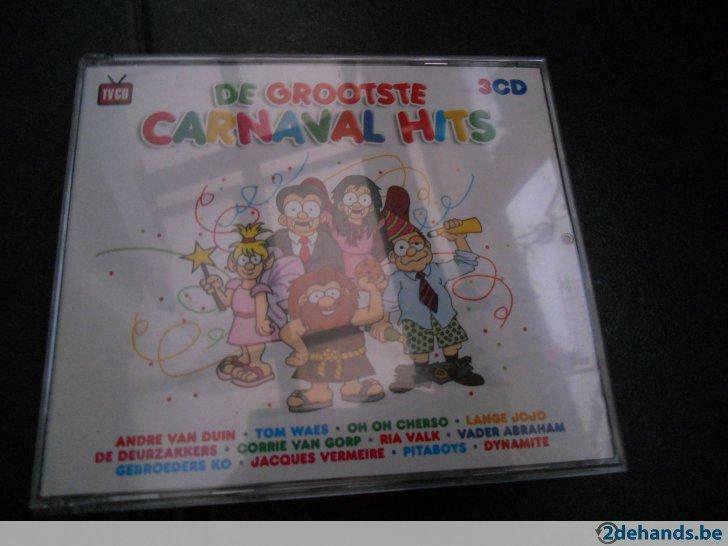 - Cd - De grootste carnaval hits -, Ophalen of Verzenden