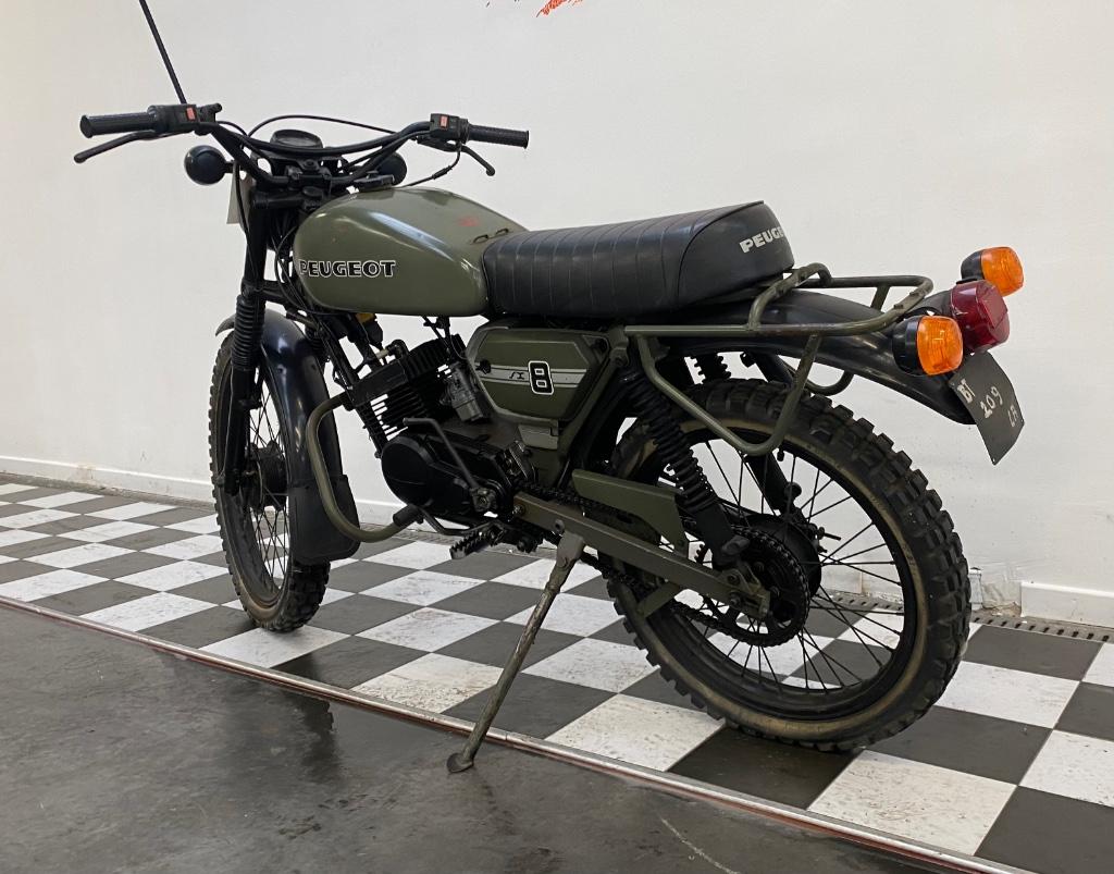 Peugeot sx80, Motoren, Enduro, 1 cilinder, 80 cc, 11 kW of minder