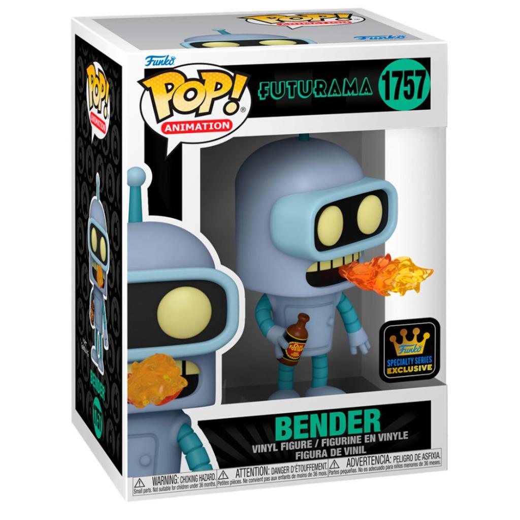 Funko POP Futurama - Bender (1757) Specialty Series Exc., Funko, Nieuw, Ophalen of Verzenden, Supportemea@funko.com