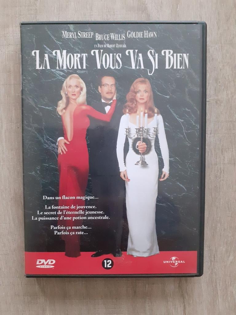 La mort vous va si bien (Willis- streep- Hawn) Zemeckis Dvd, Enlèvement ou Envoi, Comme neuf