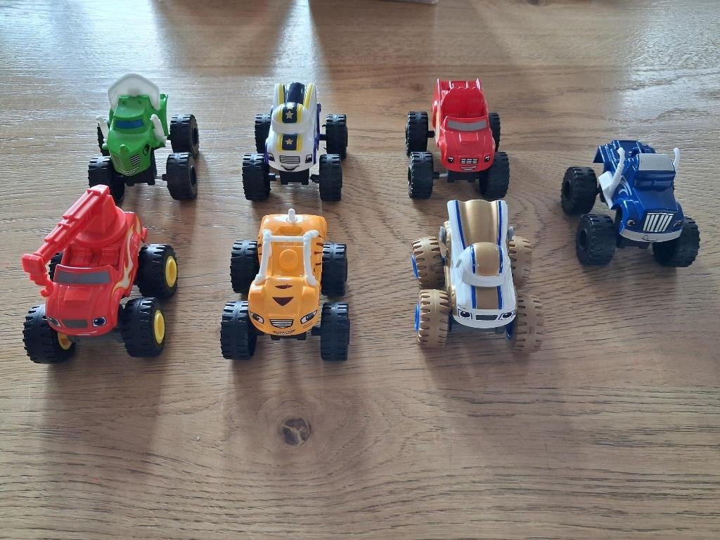 Voertuigen van Blaze en de monsterwielen, Kinderen en Baby's, Ophalen of Verzenden, Gebruikt