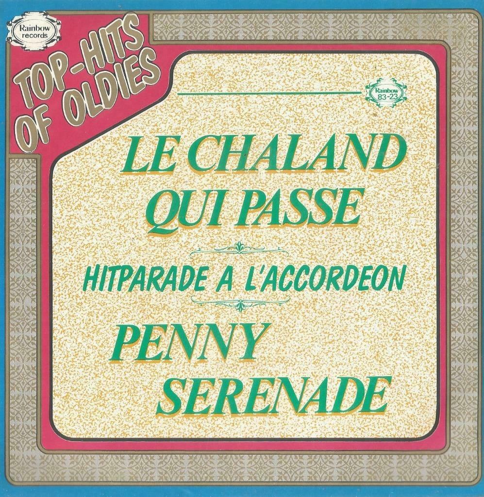 Hitparade a l’accordeon – Le chaland qui passe / Penny seren, Ophalen of Verzenden, Gebruikt, Pop
