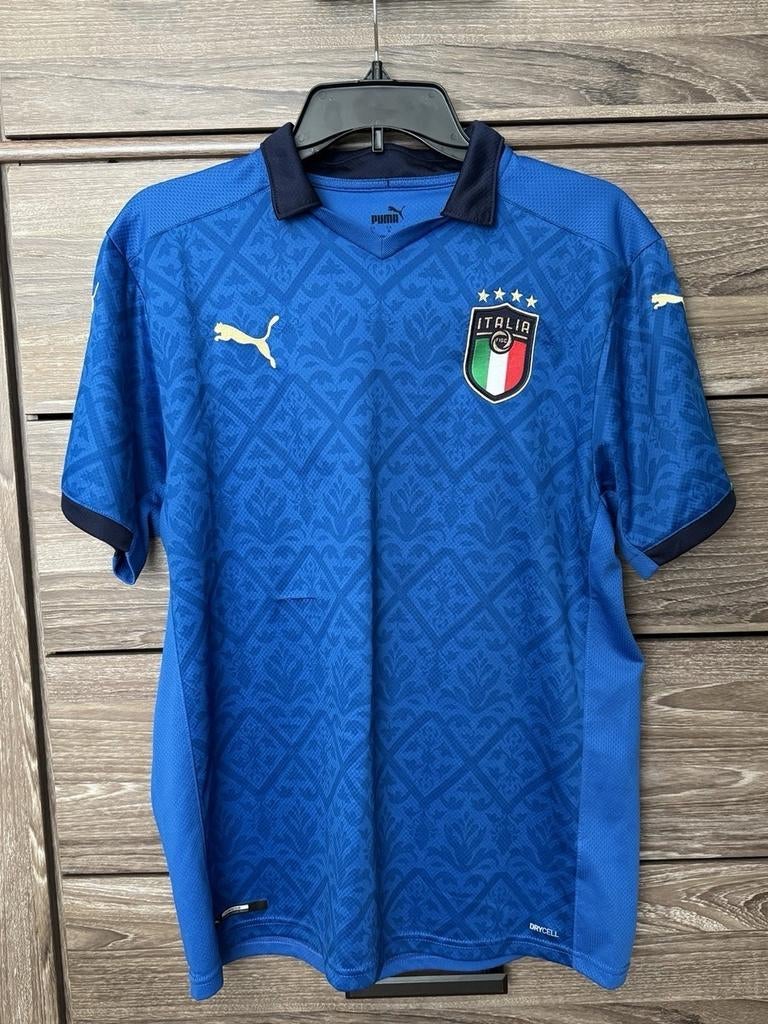Italië Delpiero Voetbal Thuisshirt Orgineel EK Finale 2021, Verzenden, Zo goed als nieuw