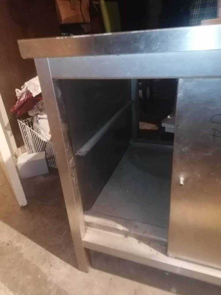armoire chauffante professionnelle en acier inoxydable, Enlèvement, Utilisé, Autres types