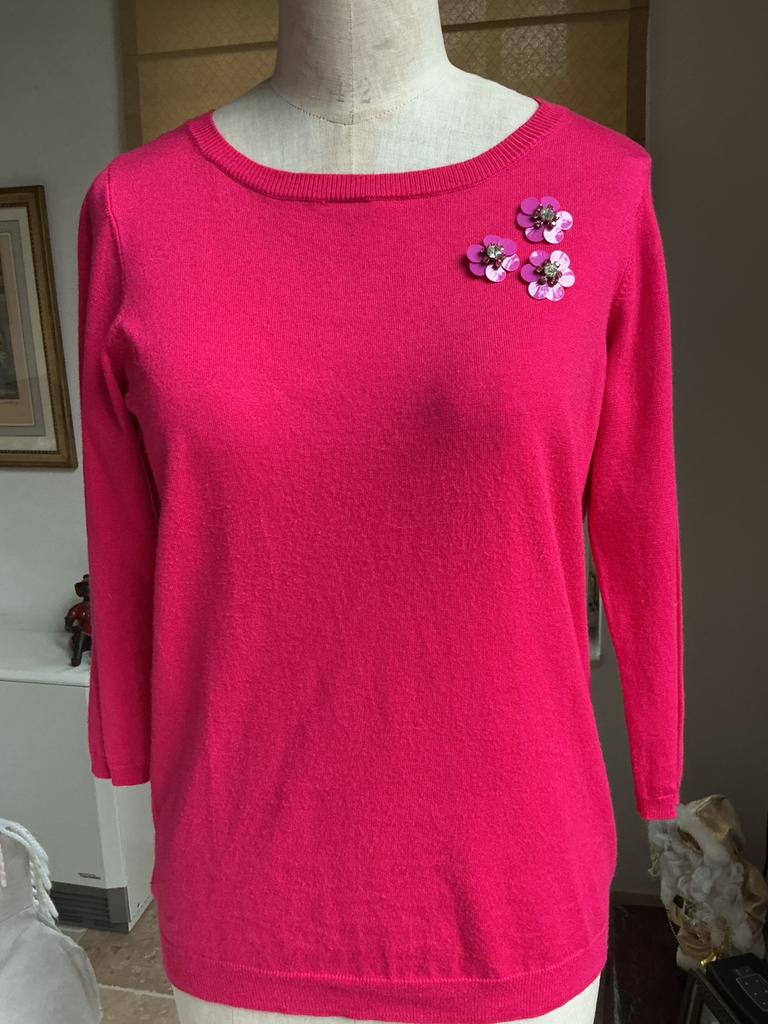 Trui Vila Joy , maat M-L, Ophalen of Verzenden, Gedragen, Maat 38/40 (M), Rood