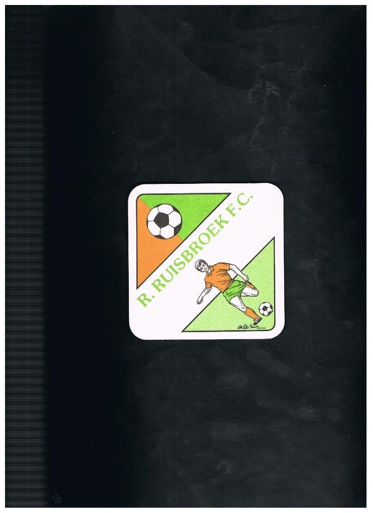 BIERVILTJE R.RUISBROEK F.C., Verzenden, Nieuw, Viltje(s)