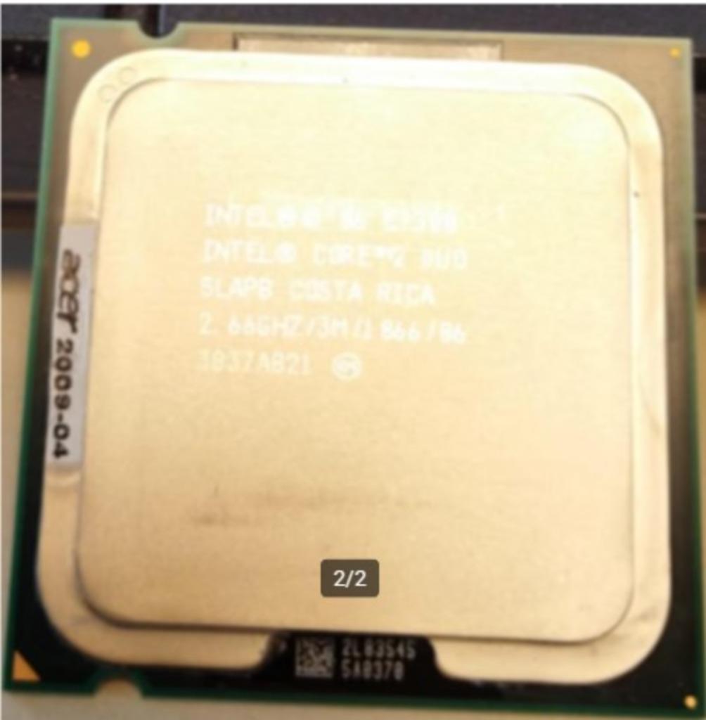 socket 775 cpu: 2 stuks Core 2 duo E6400 en E7300, Computers en Software, Ophalen of Verzenden, Zo goed als nieuw, Socket 775