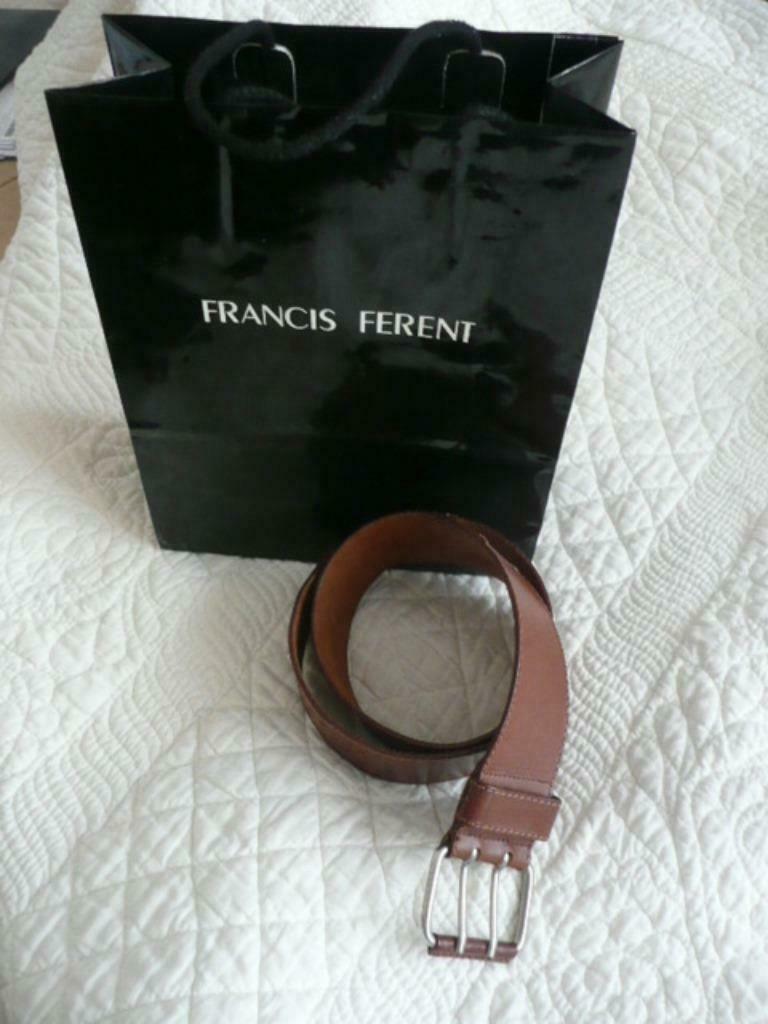 "FRANCIS FERENT"ceinture cuir neuve, Vêtements | Femmes, Neuf, Autre, Enlèvement ou Envoi, 80 à 90 cm
