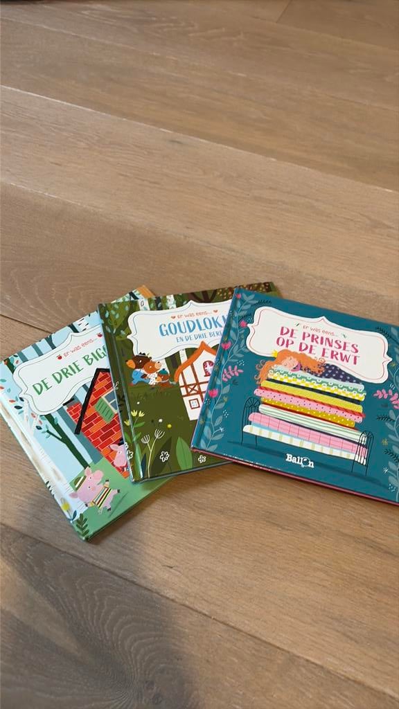 3 boekjes sprookjes, Ophalen, Gelezen, Sprookjes