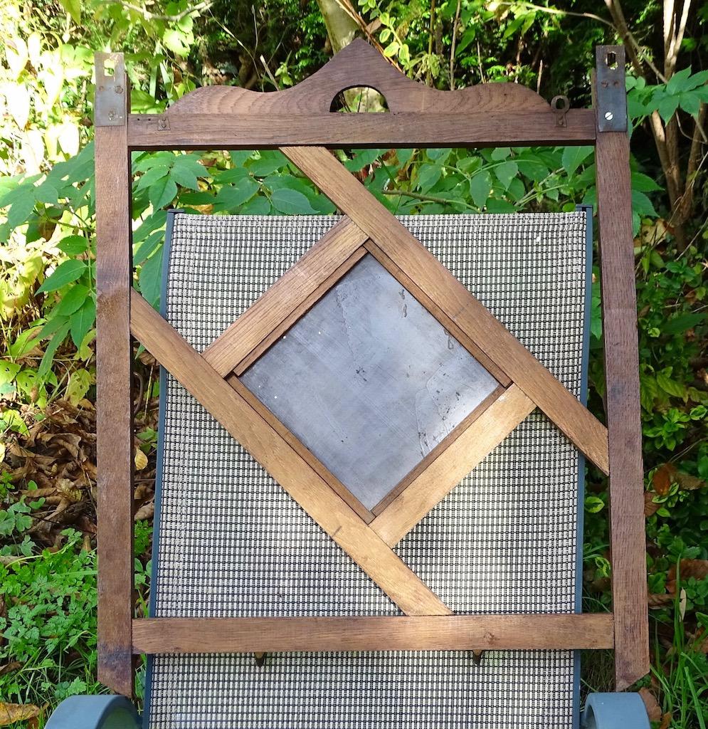 Porte manteau avec miroir vintage, Maison & Meubles, Moins de 100 cm, Enlèvement, Utilisé, 50 à 75 cm