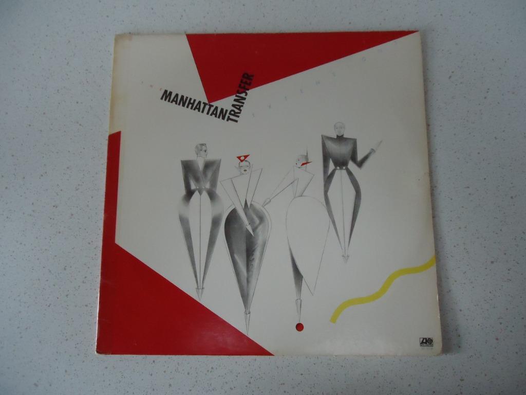 LP van "Manhattan Transfer" Extensions anno 1979., Enlèvement ou Envoi, Utilisé, 12 pouces