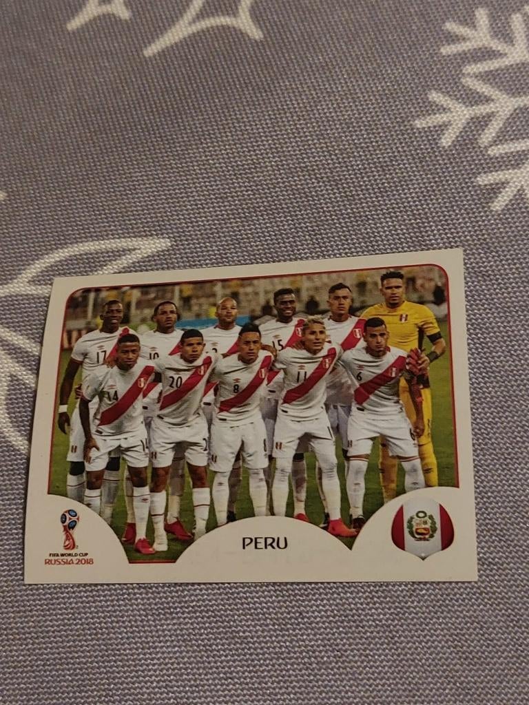Panini / Sticker / Peru / FIFA World Cup 2018, Verzamelen, Verzenden, Nieuw, Poster, Plaatje of Sticker
