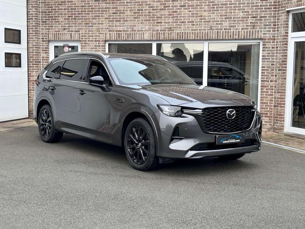 Mazda CX-80 PHEV 2.5 AWD Homura Plus / 7 zitplaatsen, Auto's, Mazda, Bedrijf, Te koop, CX-80, 360° camera, 4x4, ABS, Adaptieve lichten