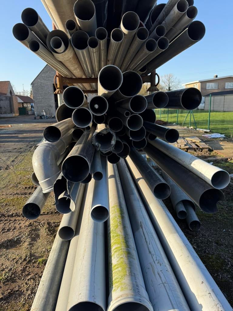 Partij pvc buizen, Doe-het-zelf en Bouw, Ophalen, Zo goed als nieuw, PVC