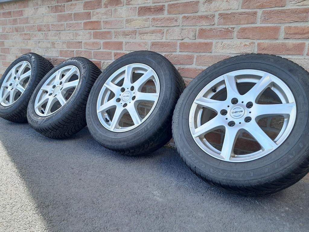 Sportvelgen met nieuwe winterbanden, spotprijs 150 Eur, Auto-onderdelen, Ophalen, 16 inch, Banden en Velgen, Nieuw