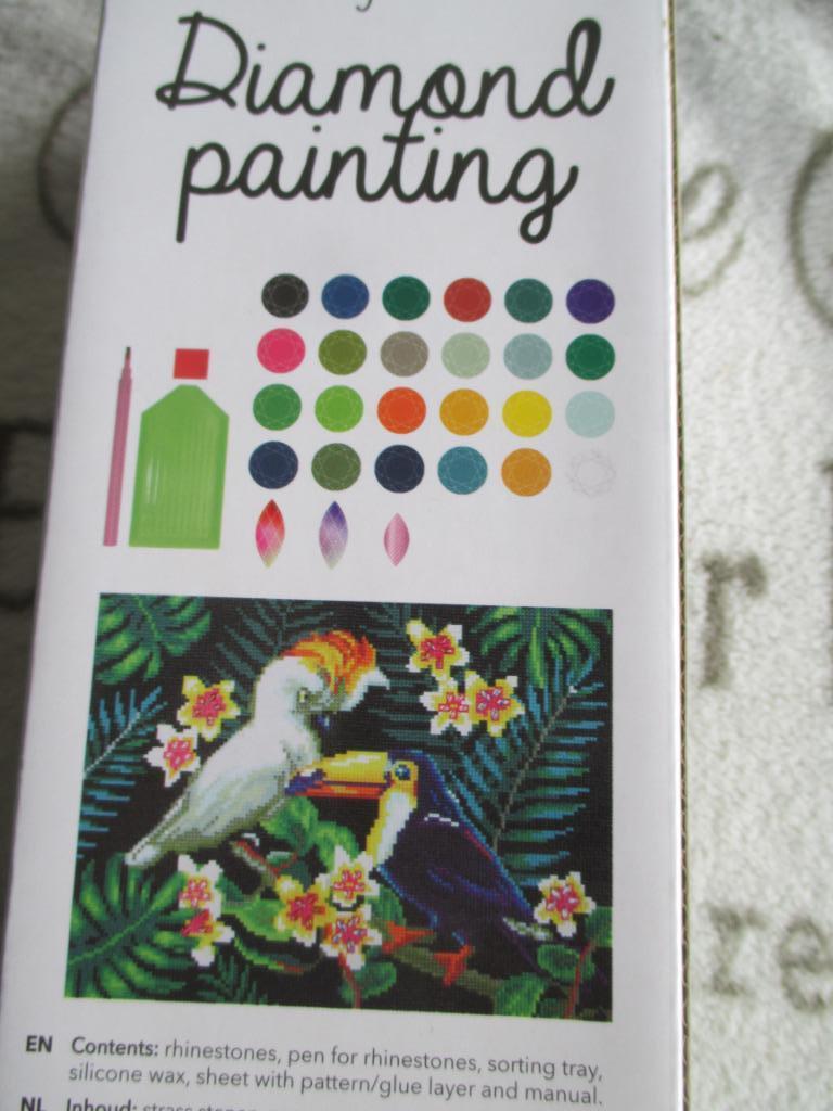 diamond painting papegaai, Enlèvement ou Envoi, Neuf