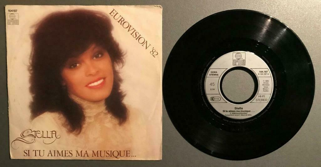 Vinyle de Stella (Eurovision 1982) -, Cd's en Dvd's, Vinyl Singles, Ophalen of Verzenden, Gebruikt, Overige genres