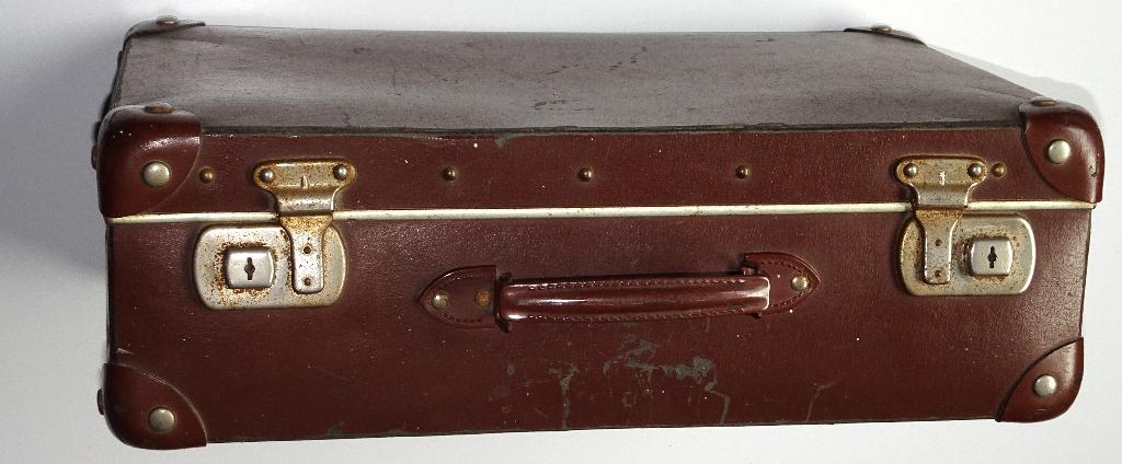 Vintage antieke reiskoffer, Antiek en Kunst, Ophalen of Verzenden