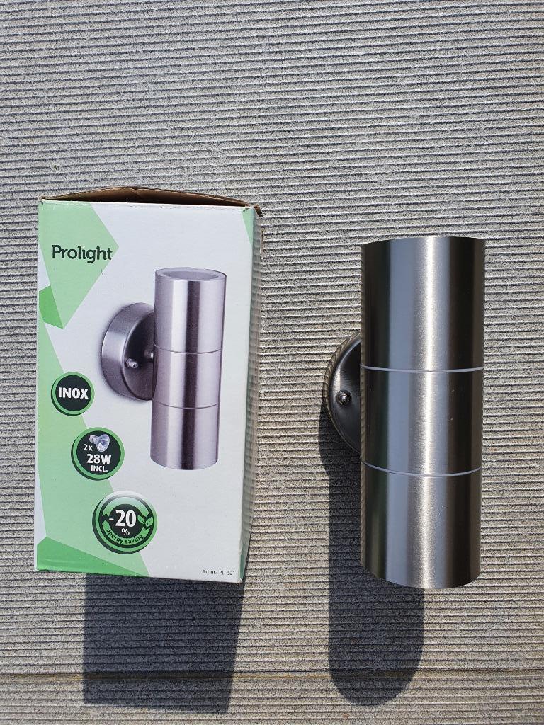 Lampe murale en inox NOUVELLE ! ! !, Enlèvement ou Envoi, Neuf