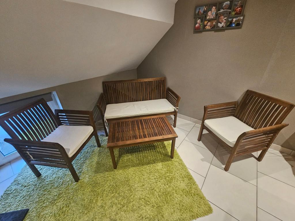 Superbe salon en bois d'intérieur, Maison & Meubles, 75 cm ou plus, Comme neuf, Enlèvement, 50 à 100 cm