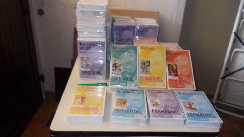 Films collection Fernandel VHS, Enlèvement ou Envoi, Utilisé