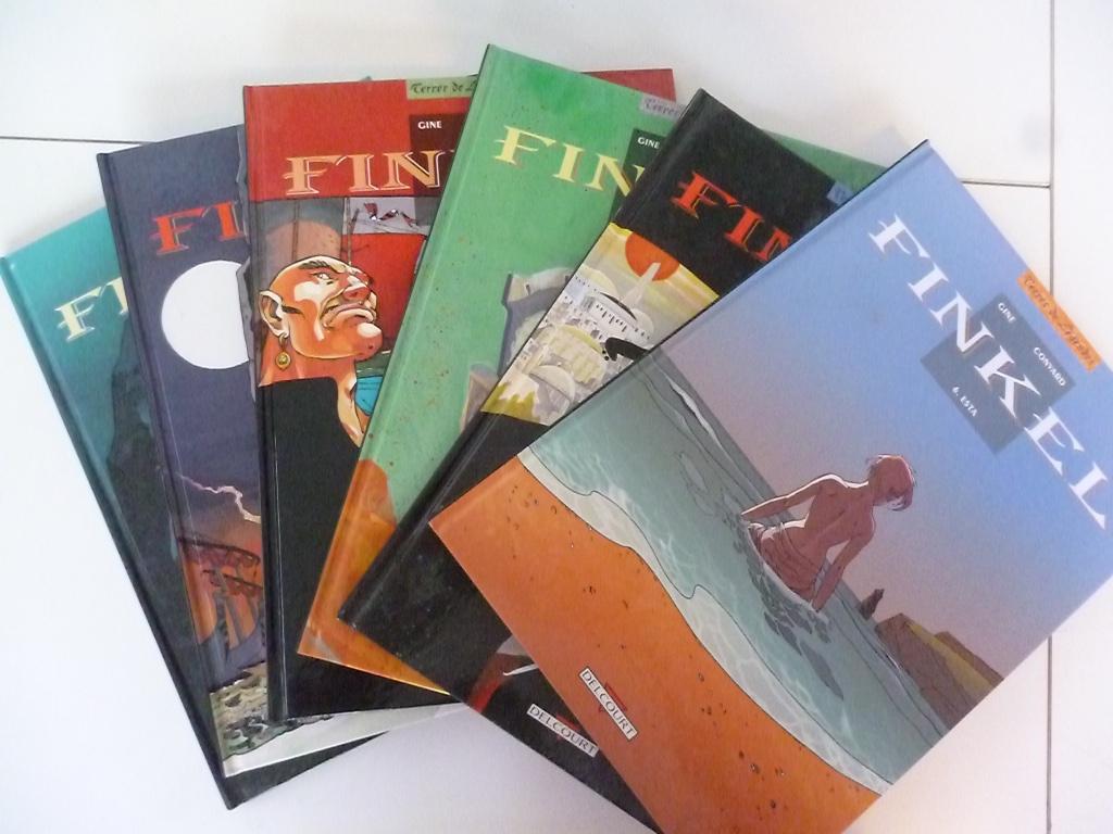 Finkel (tomes 1 à 4), Boeken, Stripverhalen, Meerdere stripboeken, Ophalen of Verzenden, Zo goed als nieuw, Gine / Convard