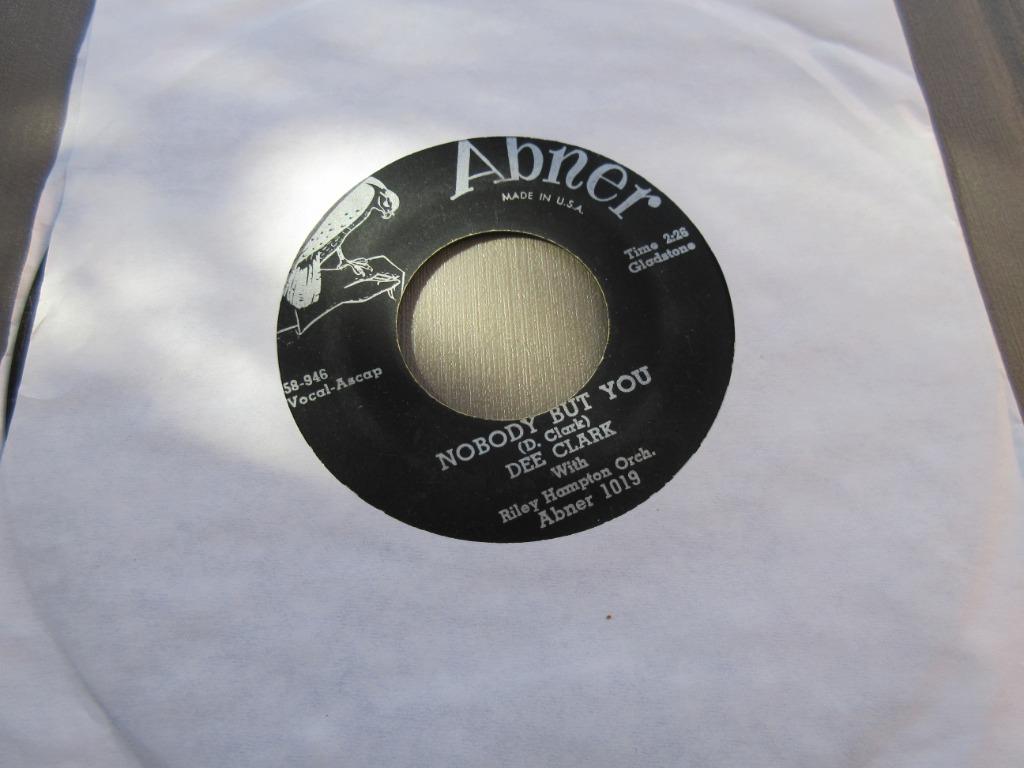 Dee Clark ‎– Nobody but you / When i call on you, Single, Utilisé, 7 pouces, R&B et Soul