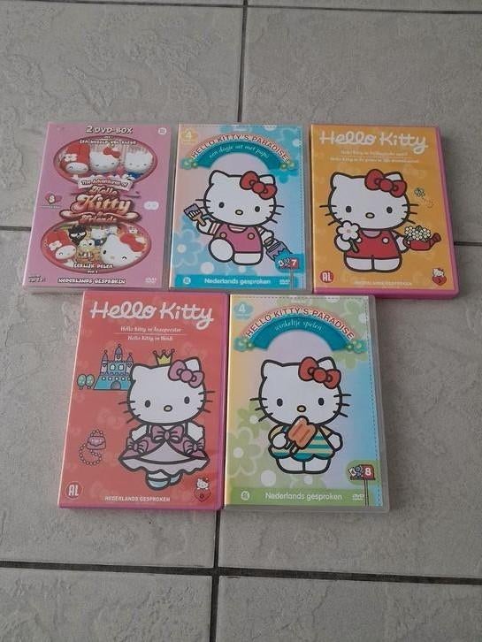 5 dvd's Hello Kitty, Ophalen
