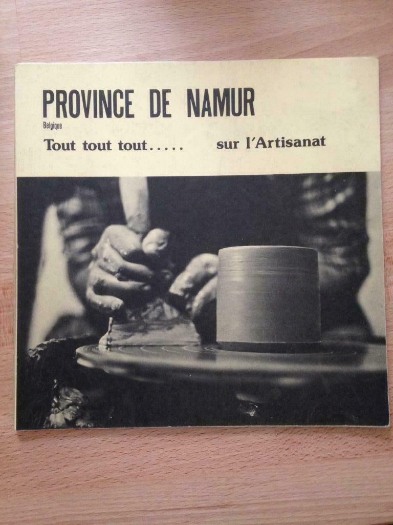 Province de Namur. Tout sur l'Artisanat, Enlèvement ou Envoi, Utilisé