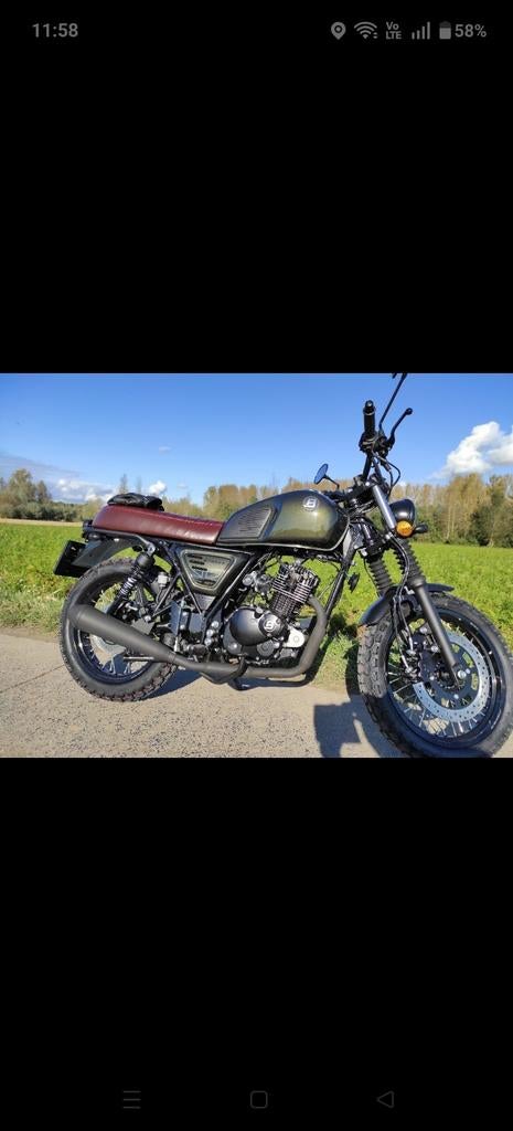 Bluroc motor 125cc, Ophalen