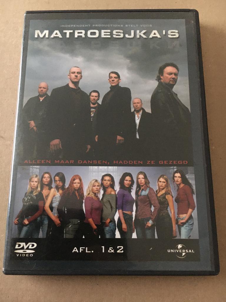 Dvd  :  Matroesjka’s  -   Afleveringen 1 en 2., Cd's en Dvd's, Dvd's | Tv en Series, Zo goed als nieuw, Drama, Vanaf 16 jaar, Ophalen of Verzenden